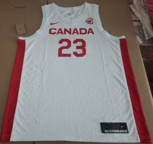 23 P.SCRUBB Canada 2023 jersey white